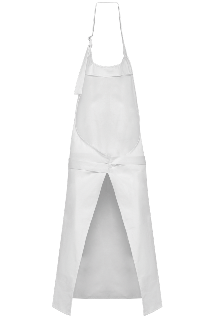 Kariban Tablier coton avec poche White (K885)