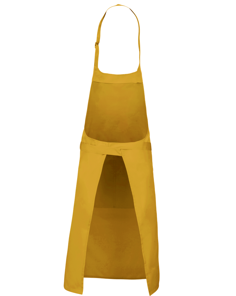 Kariban Tablier polycoton avec poche Mustard (K890)