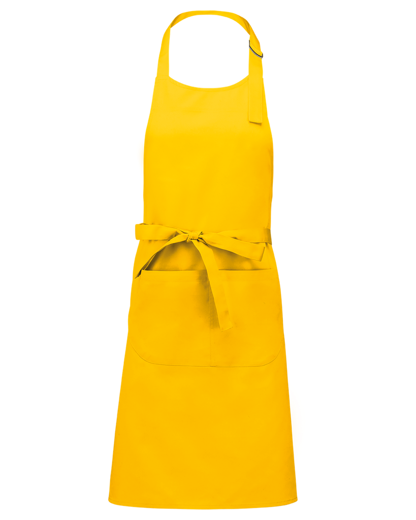 Kariban Tablier polycoton avec poche Yellow (K890)