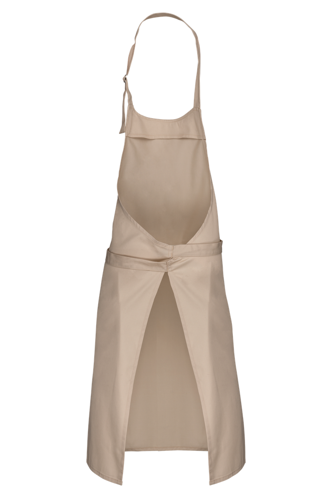 Kariban Tablier coton sans poche Beige (K895)