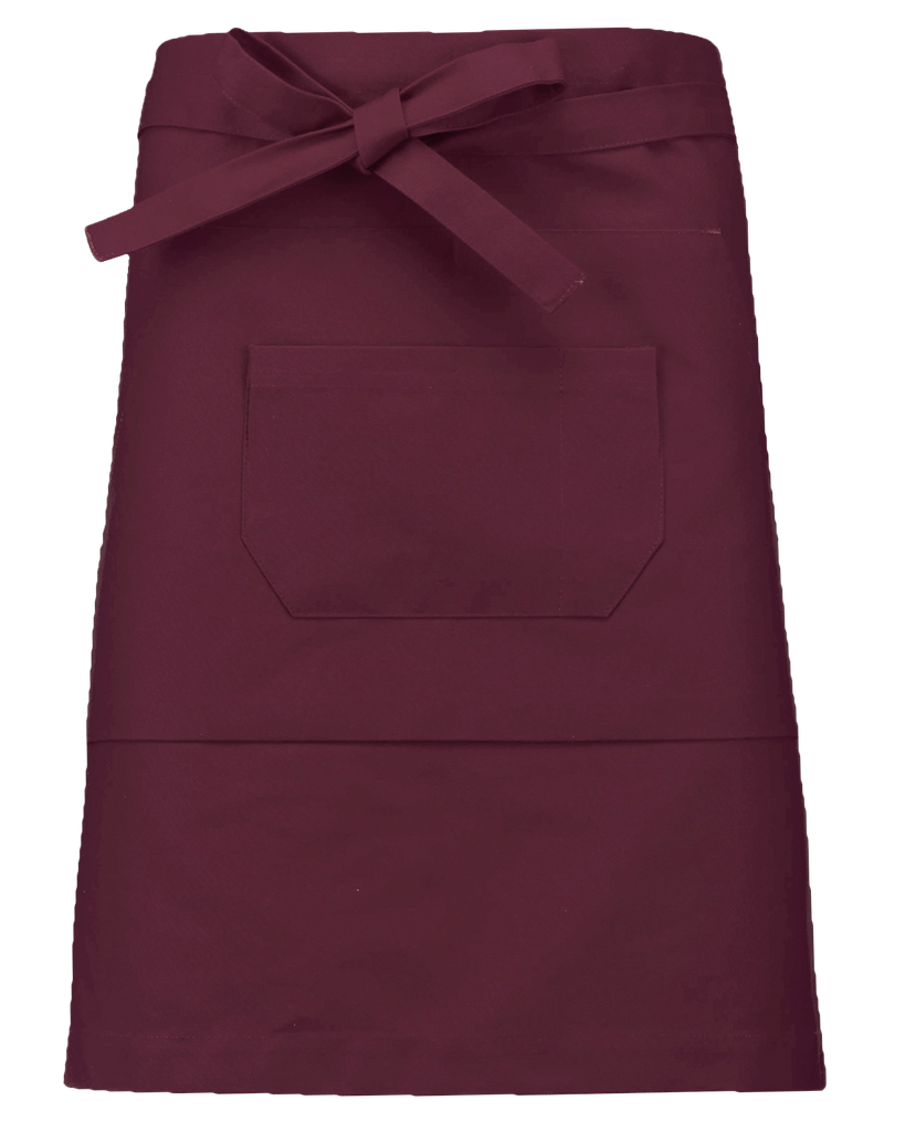Kariban Tablier coton mi-long Wine (K898)