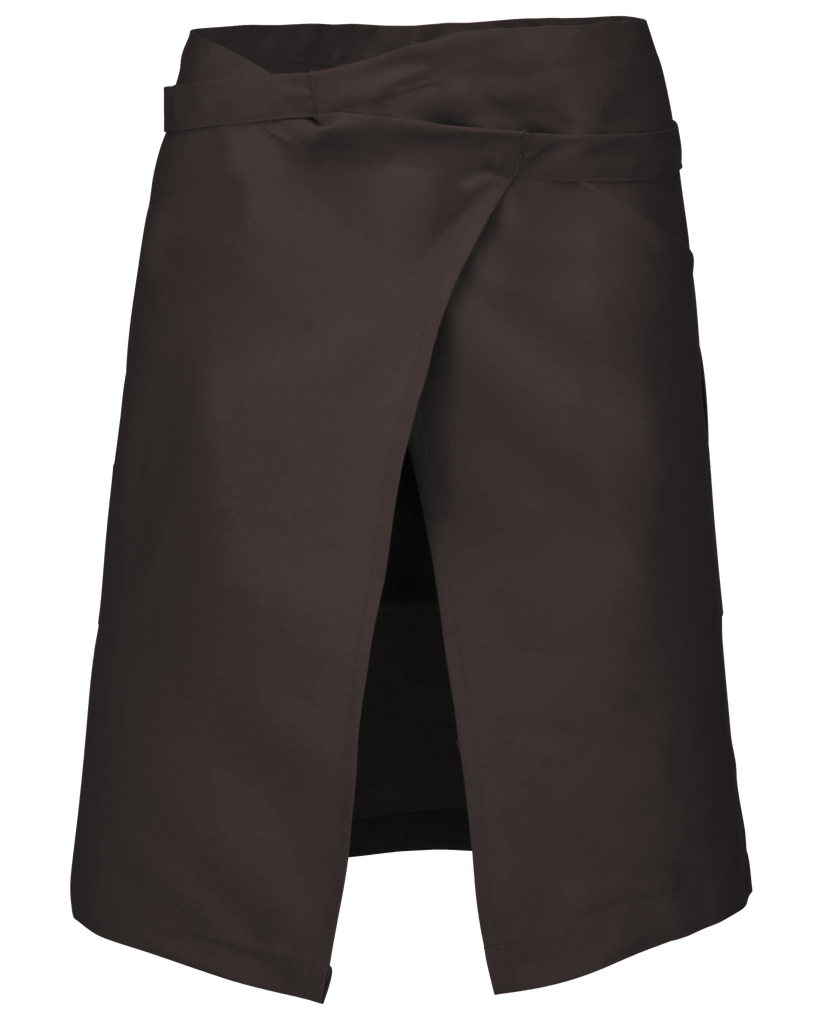 Kariban Tablier polycoton mi-long Chocolate (K899)
