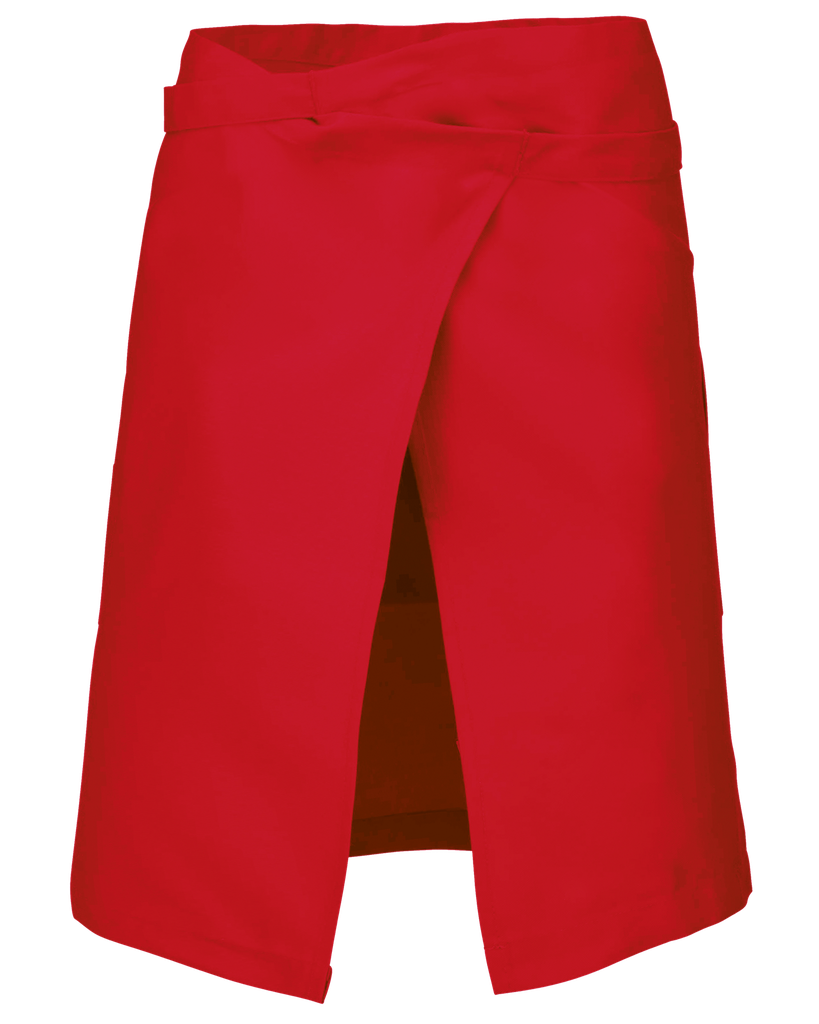 Kariban Tablier polycoton mi-long Red (K899)