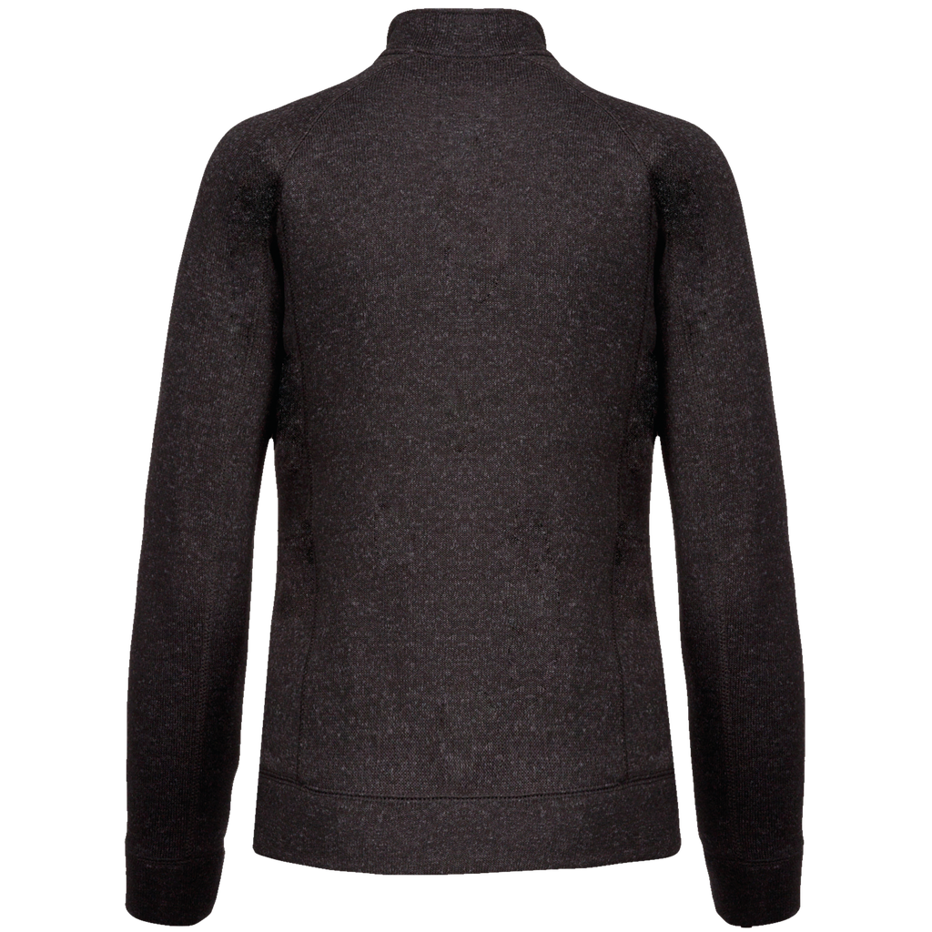 Kariban Veste zippée chinée femme Dark Grey Melange (K9107)