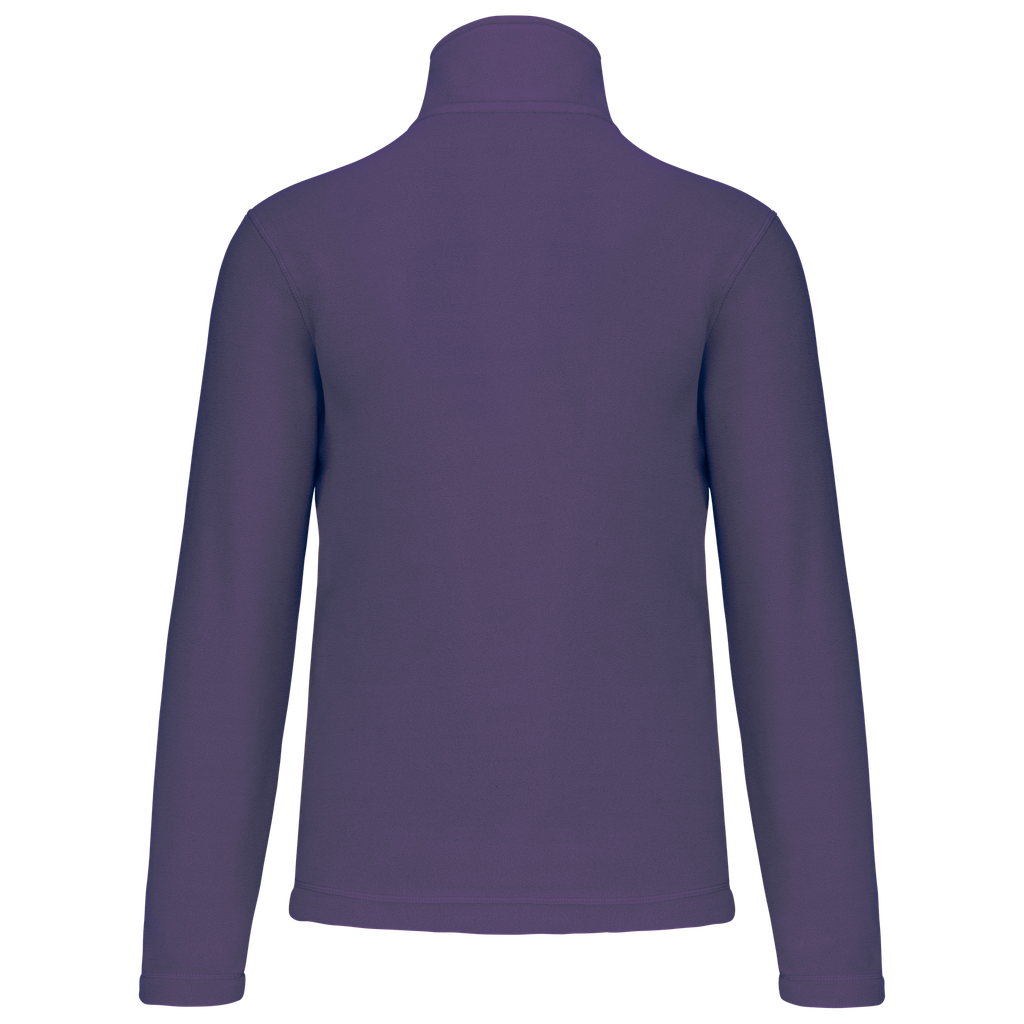 Kariban Enzo > Micropolaire col zippé homme Purple (K912)