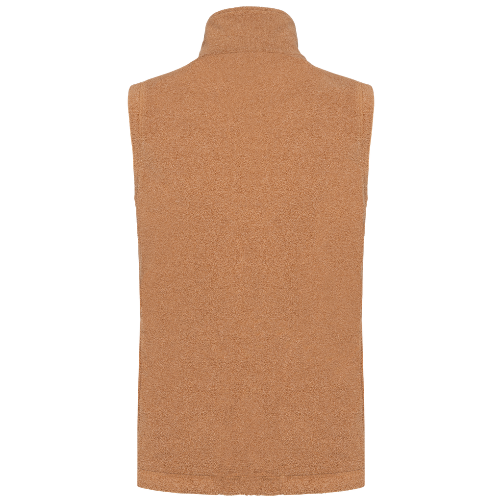[K913A_76866_76859] Kariban Bodywarmer micropolaire homme Camel Heather (K913) (S)