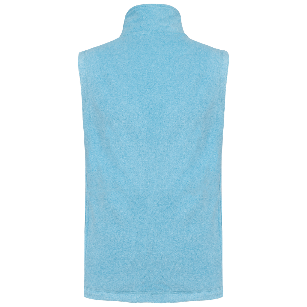 [K913A_76867_76859] Kariban Bodywarmer micropolaire homme Cloudy blue heather (K913) (S)