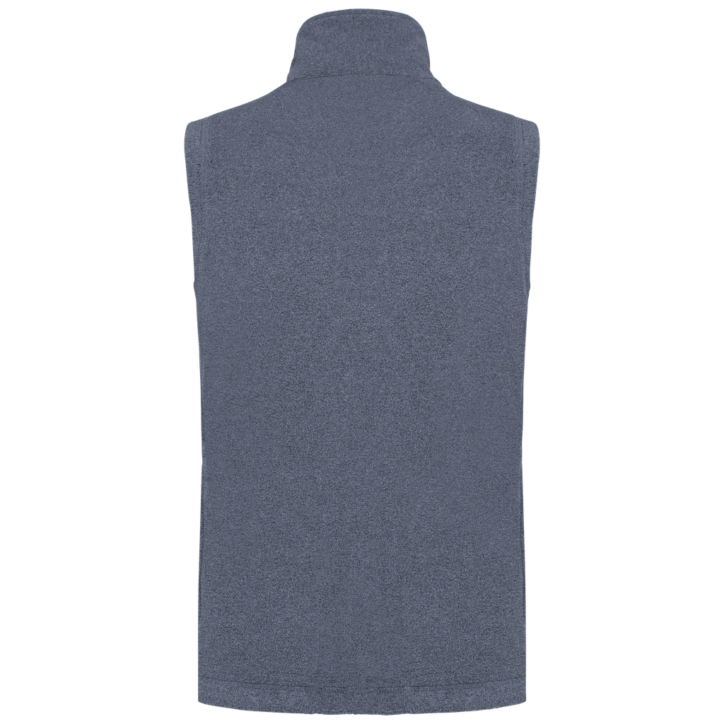 [K913A_76869_76859] Kariban Bodywarmer micropolaire homme French Navy Heather (K913) (S)