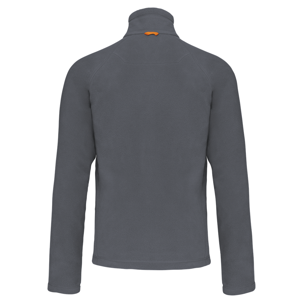[K917_69601_20164] Kariban Veste micropolaire zippée manches raglan homme Convoy Grey (K917) (S)