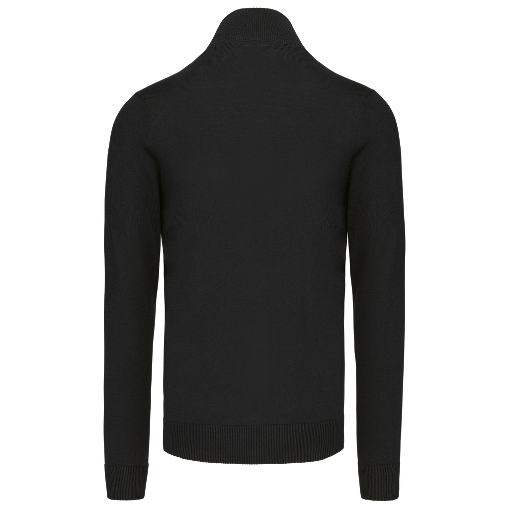 Kariban Cardigan zippé homme Black (K961)