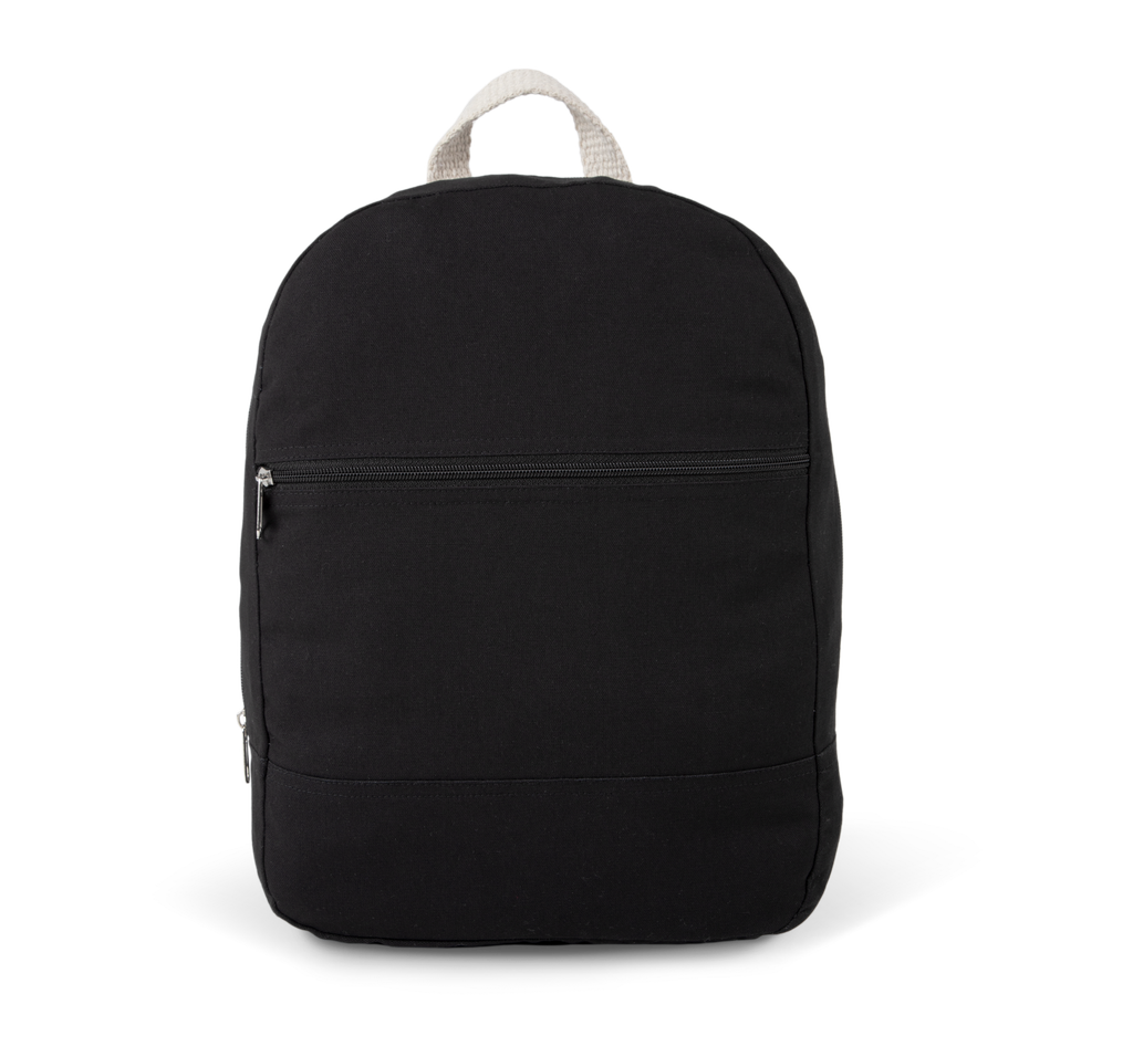 Kimood Sac à dos essentiel en coton Black (KI0185)