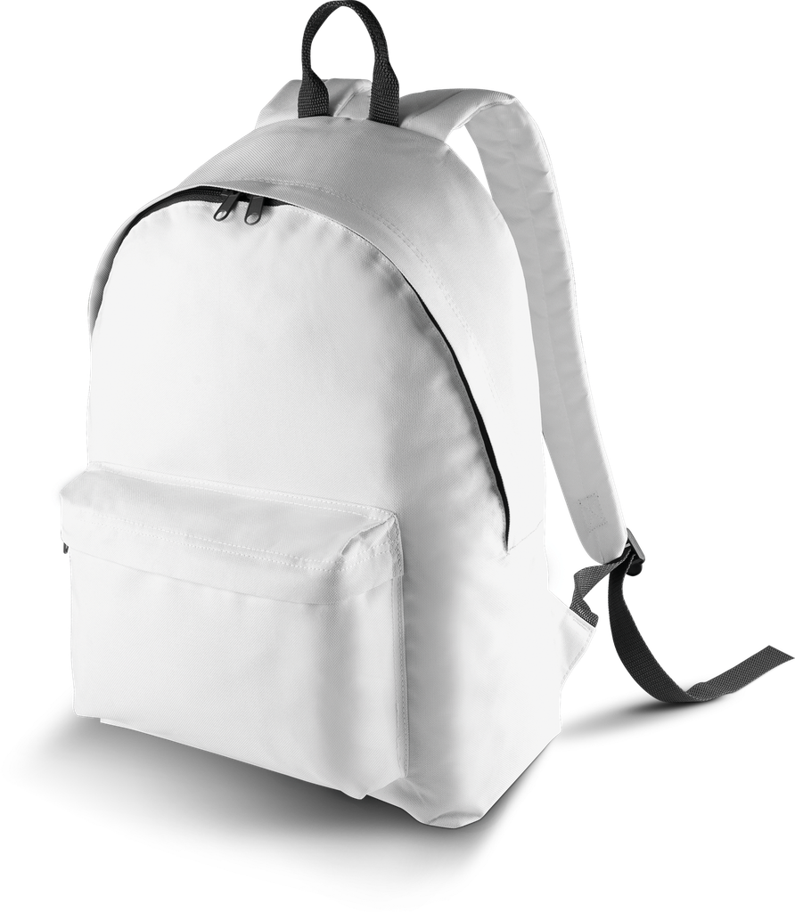 Kimood Sac à dos classique - Version junior White / Dark Grey (KI0131)