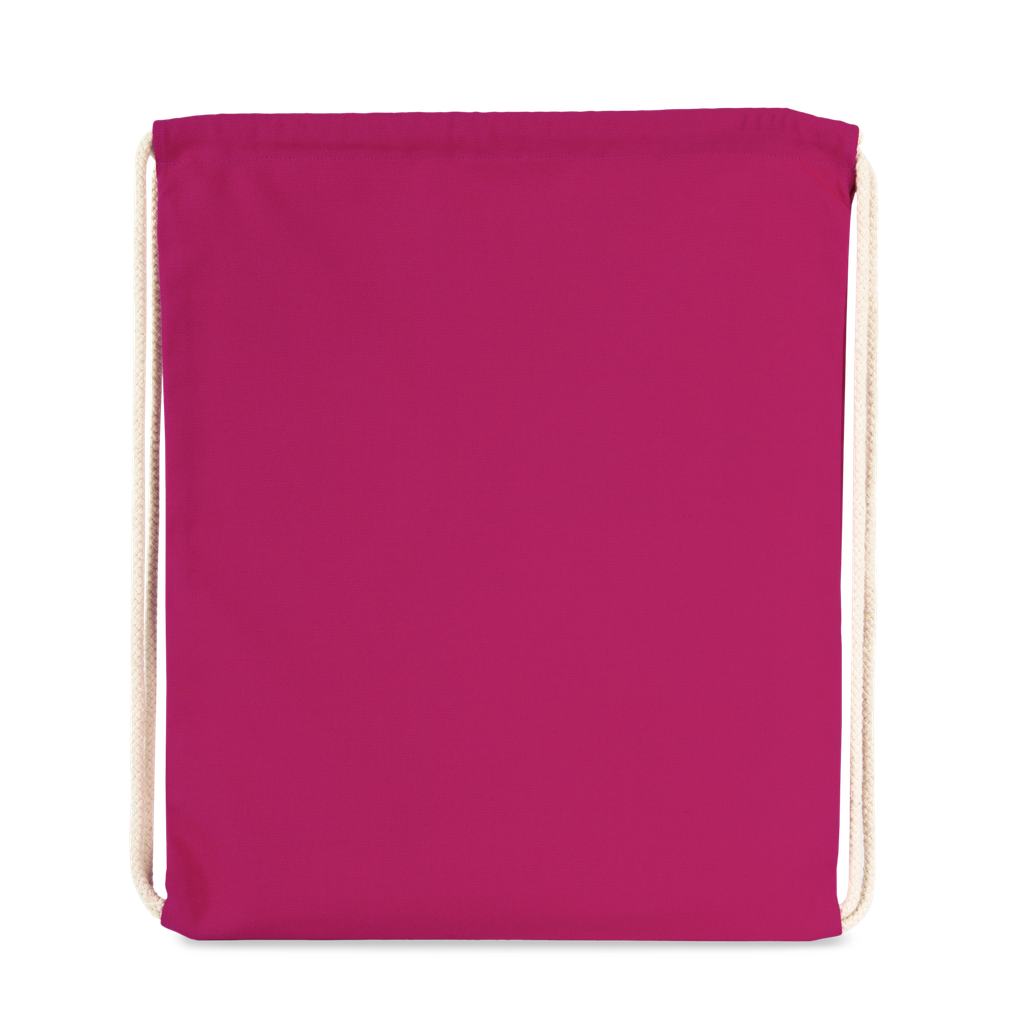 Kimood Sac à dos avec cordon épais Fuchsia (KI0154)