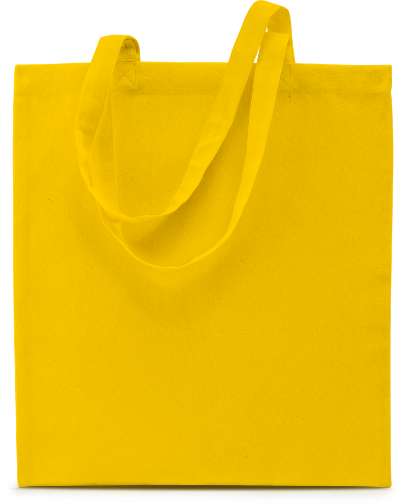 Kimood Sac shopping avec longues anses Yellow (KI0223)