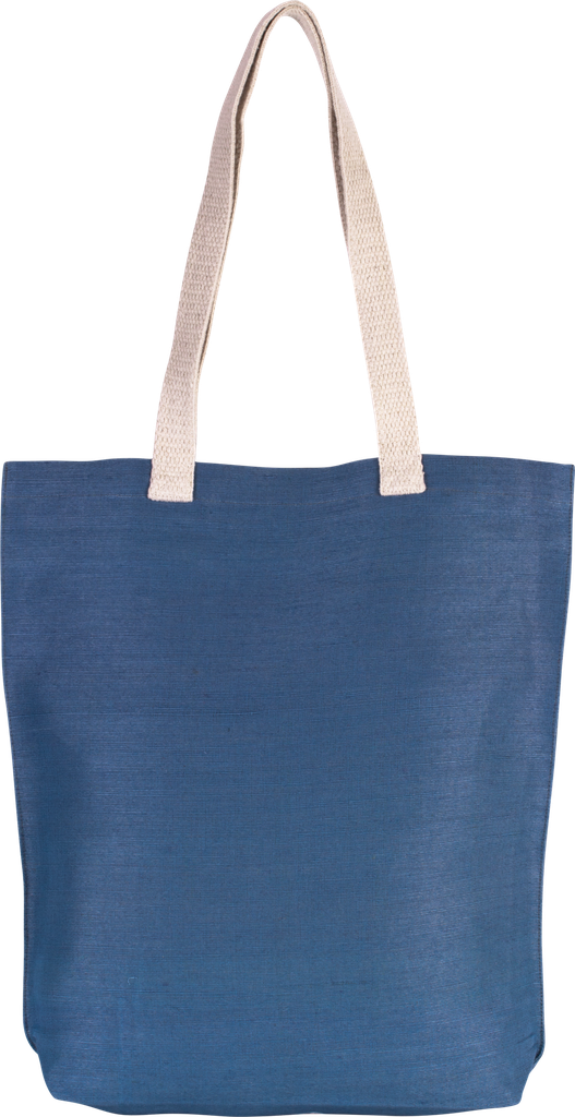 Kimood Sac shopping en juco Dusty Blue (KI0229)