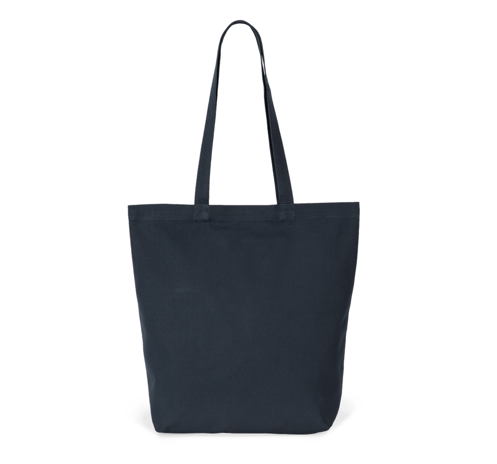 Kimood Sac cabas en coton bio Navy Blue (KI0252)