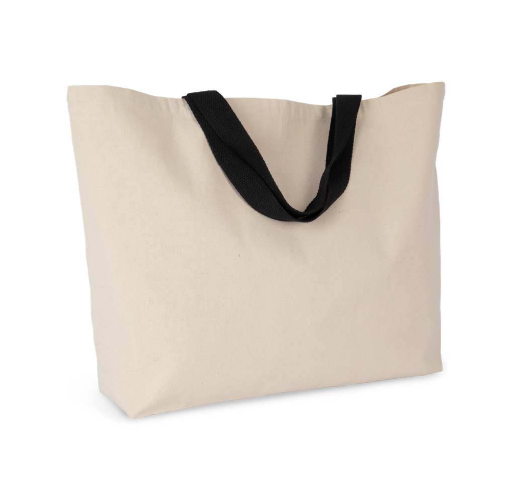 Kimood Sac shopping XXL Natural / Black (KI0297)