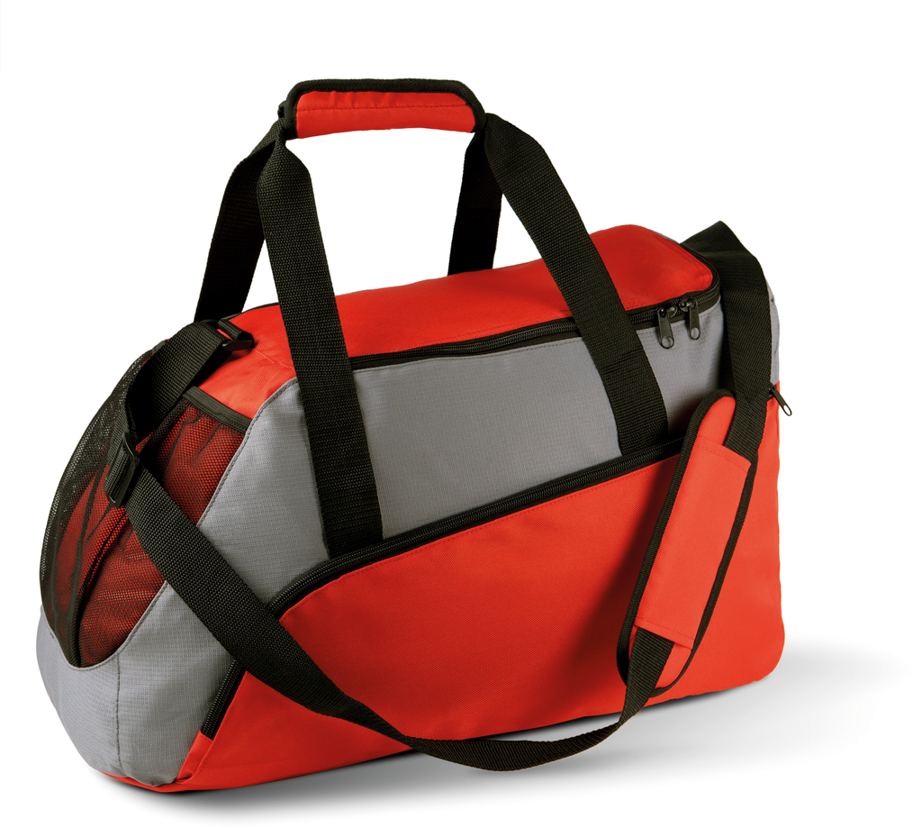 Kimood Sac de sport Red / Slate Grey (KI0607)