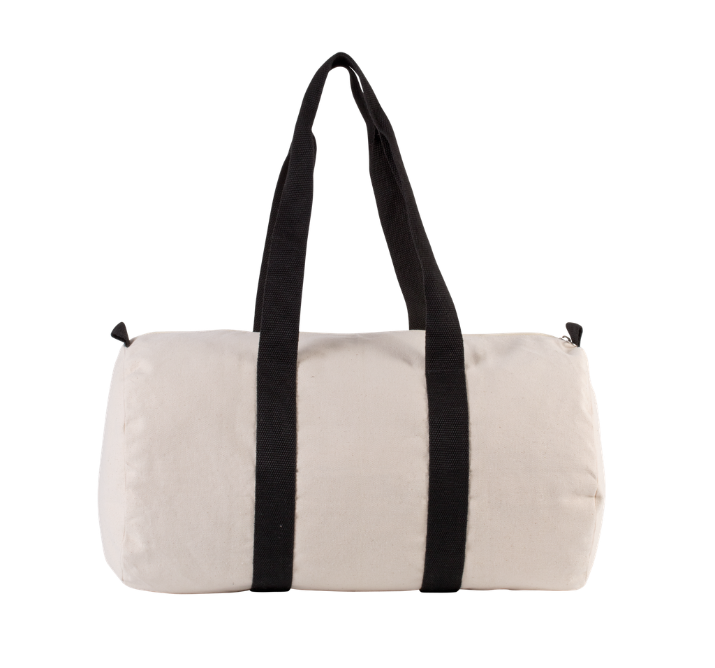 Kimood Sac fourre-tout en toile de coton Natural / Black (KI0632)