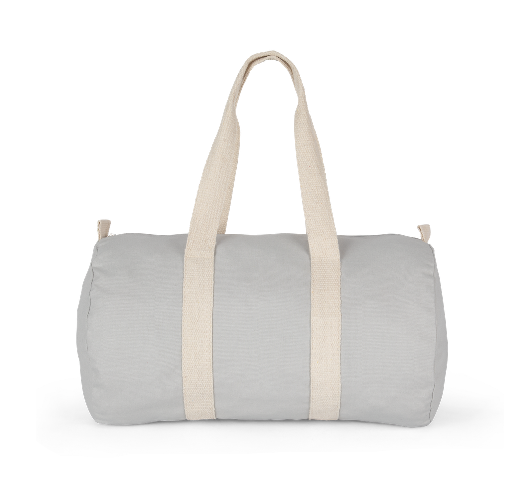 Kimood Sac fourre-tout en toile de coton Snow Grey / Natural (KI0632)