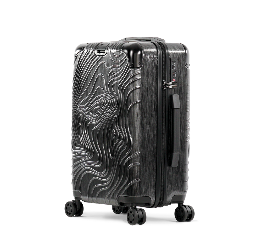 Kimood Trolley cabine à 4 roues multidirectionnelles Black (KI0838)