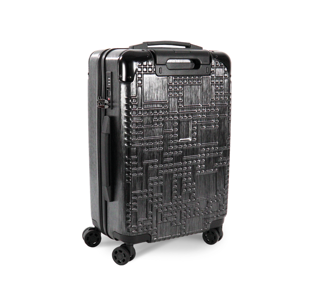 Kimood Trolley Cabine "Geoline" 4 roues multidirectionnelles Black (KI0839)