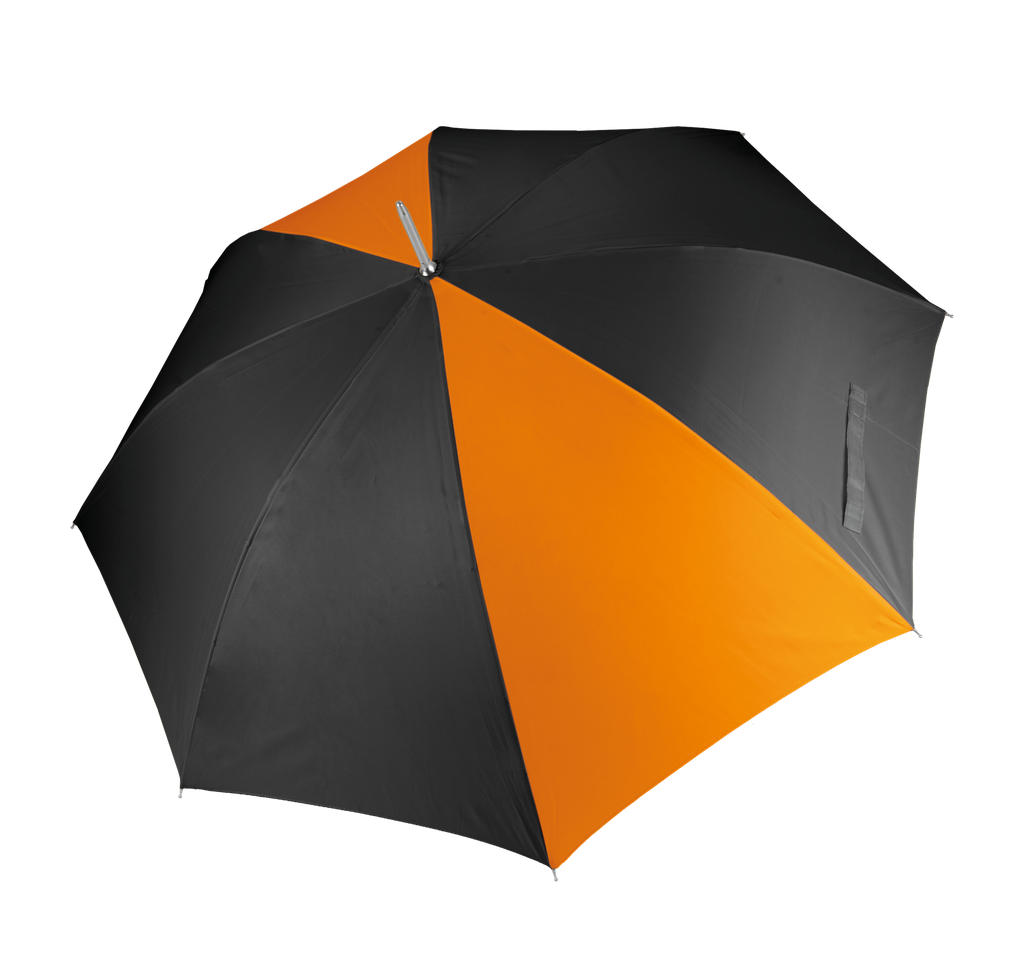Kimood Parapluie de golf Black / Orange (KI2007)