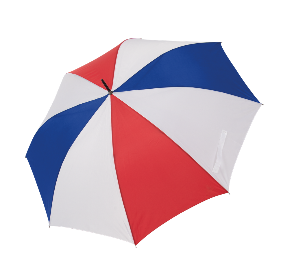 Kimood Parapluie de golf Reflex blue/White/French red (KI2007)