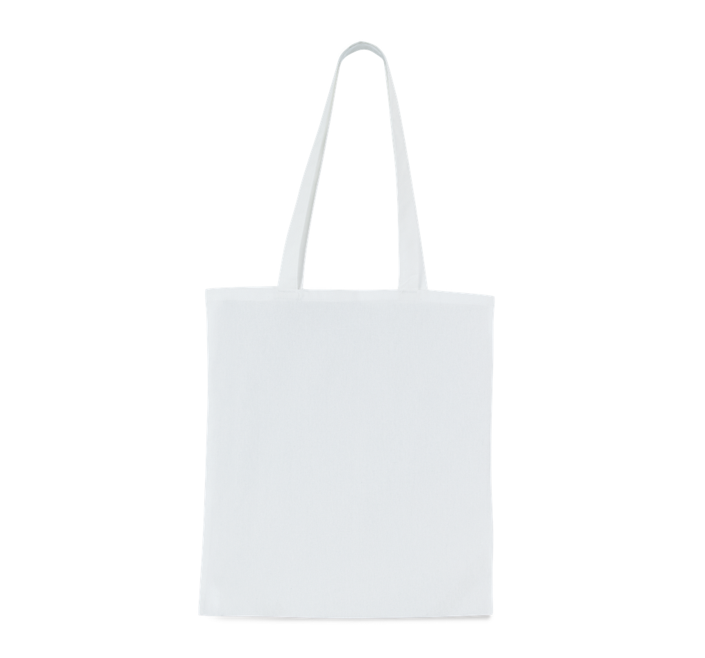 Kimood Sac shopping avec longues anses White (KI3223)