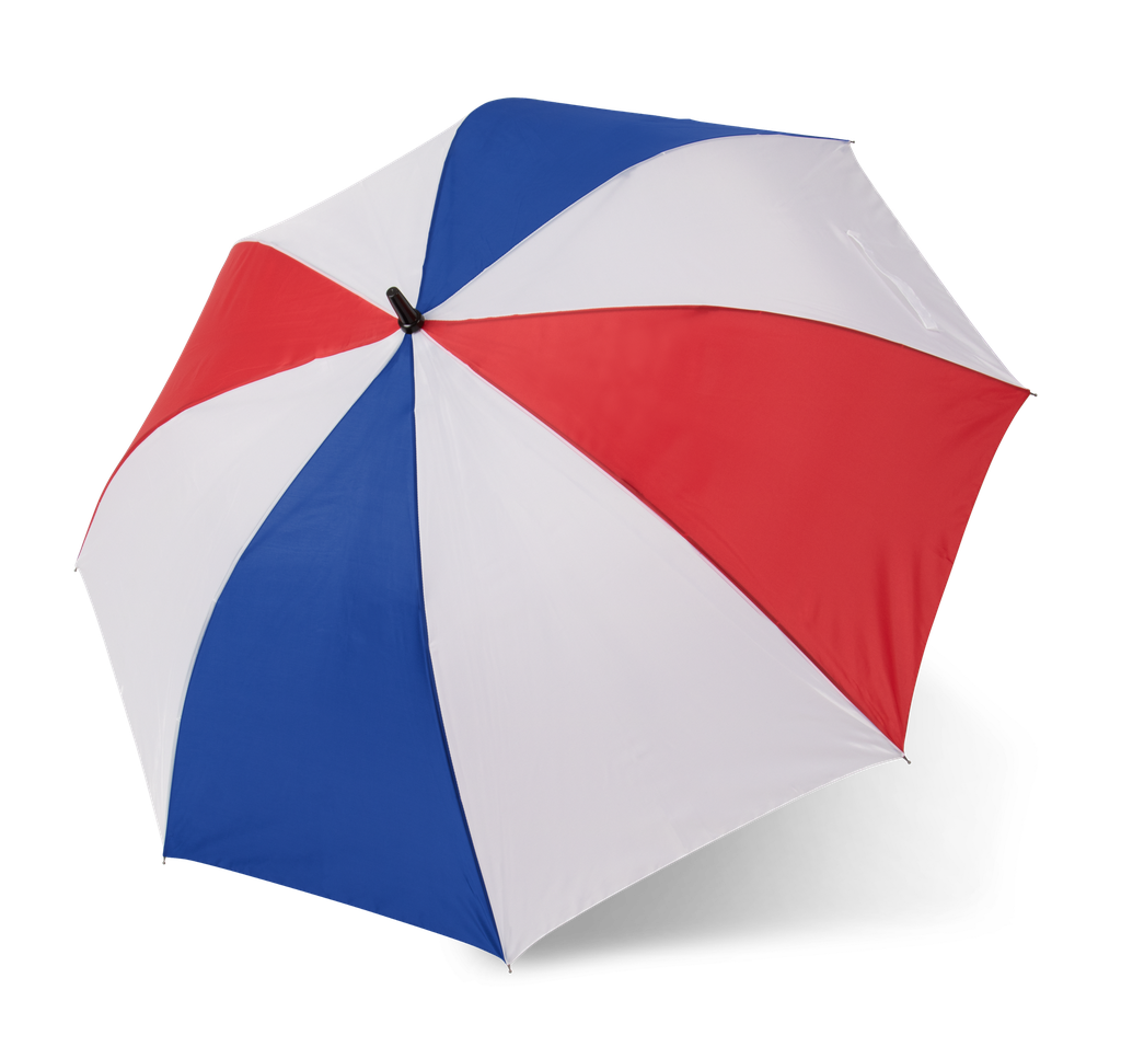 Kimood Grand parapluie de golf Reflex blue/White/French red (KI2008)