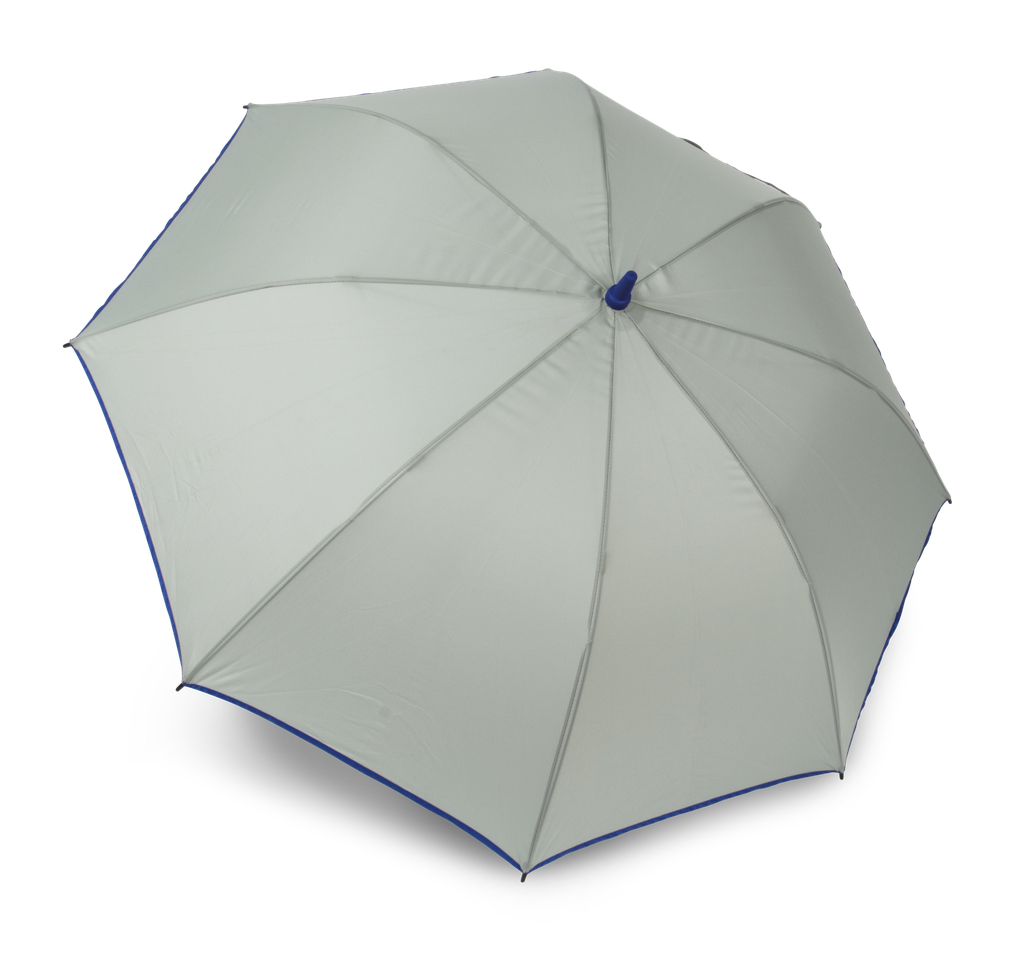 Kimood Parapluie automatique Storm Grey / Royal Blue (KI2018)