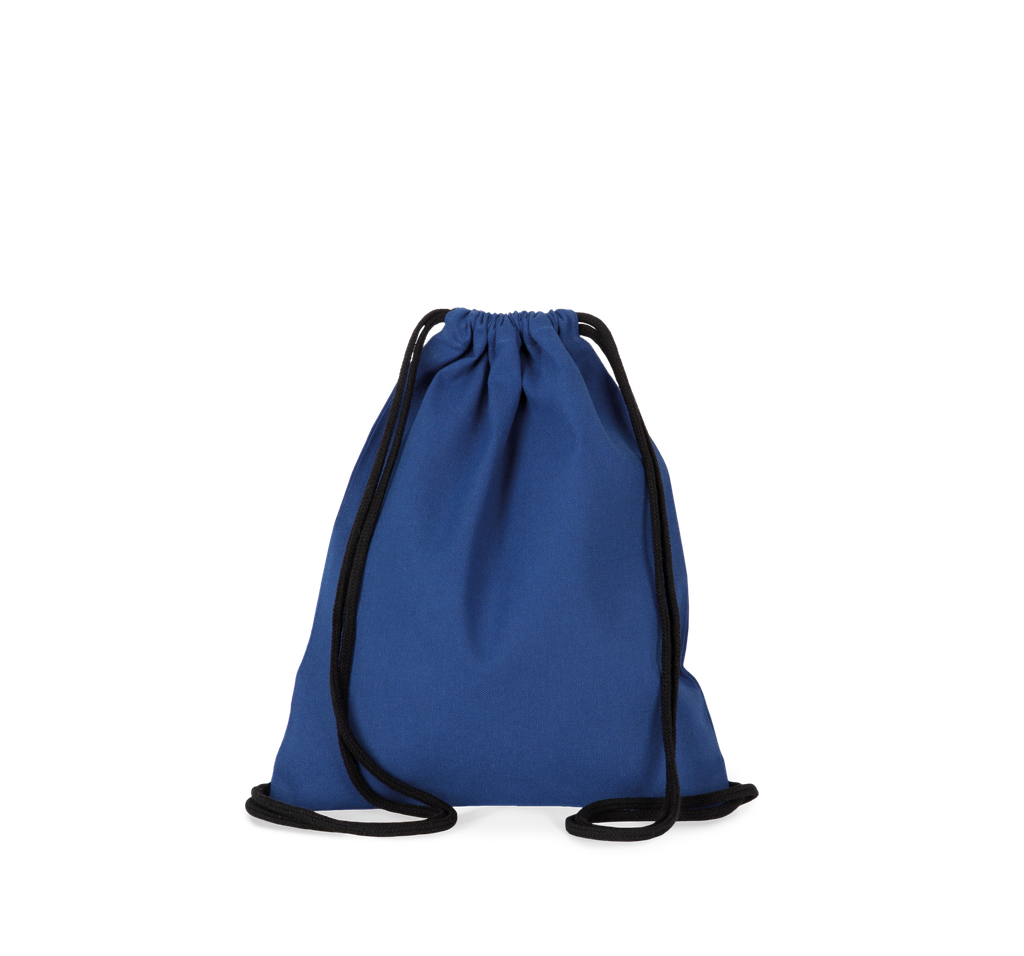 Kimood Petit sac à dos recyclé à cordon coulissant - Taille enfant Deep Water (KI5103)