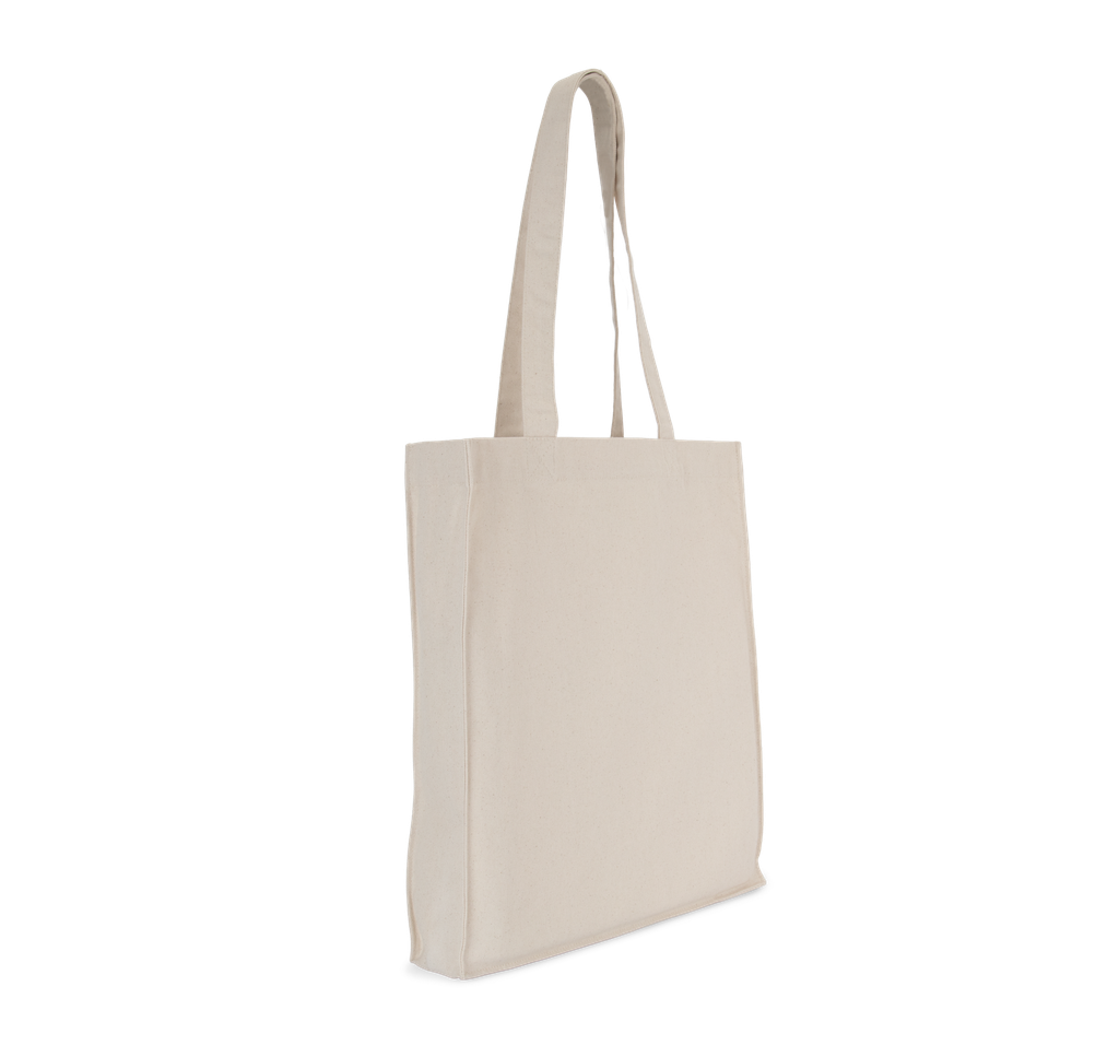 Kimood Tote bag avec fond et soufflet Natural (KI6203)
