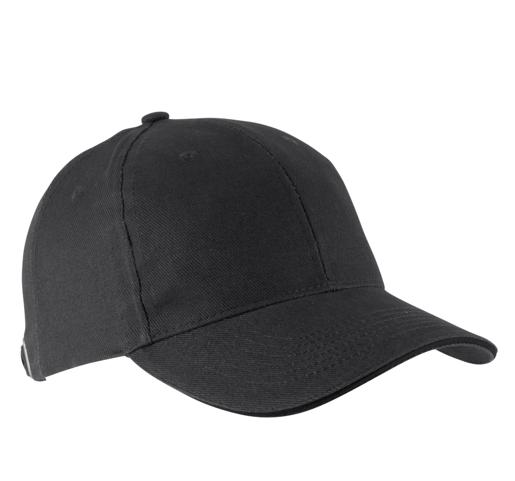 K-up Orlando - casquette 6 panneaux Dark Grey / Black (KP011)