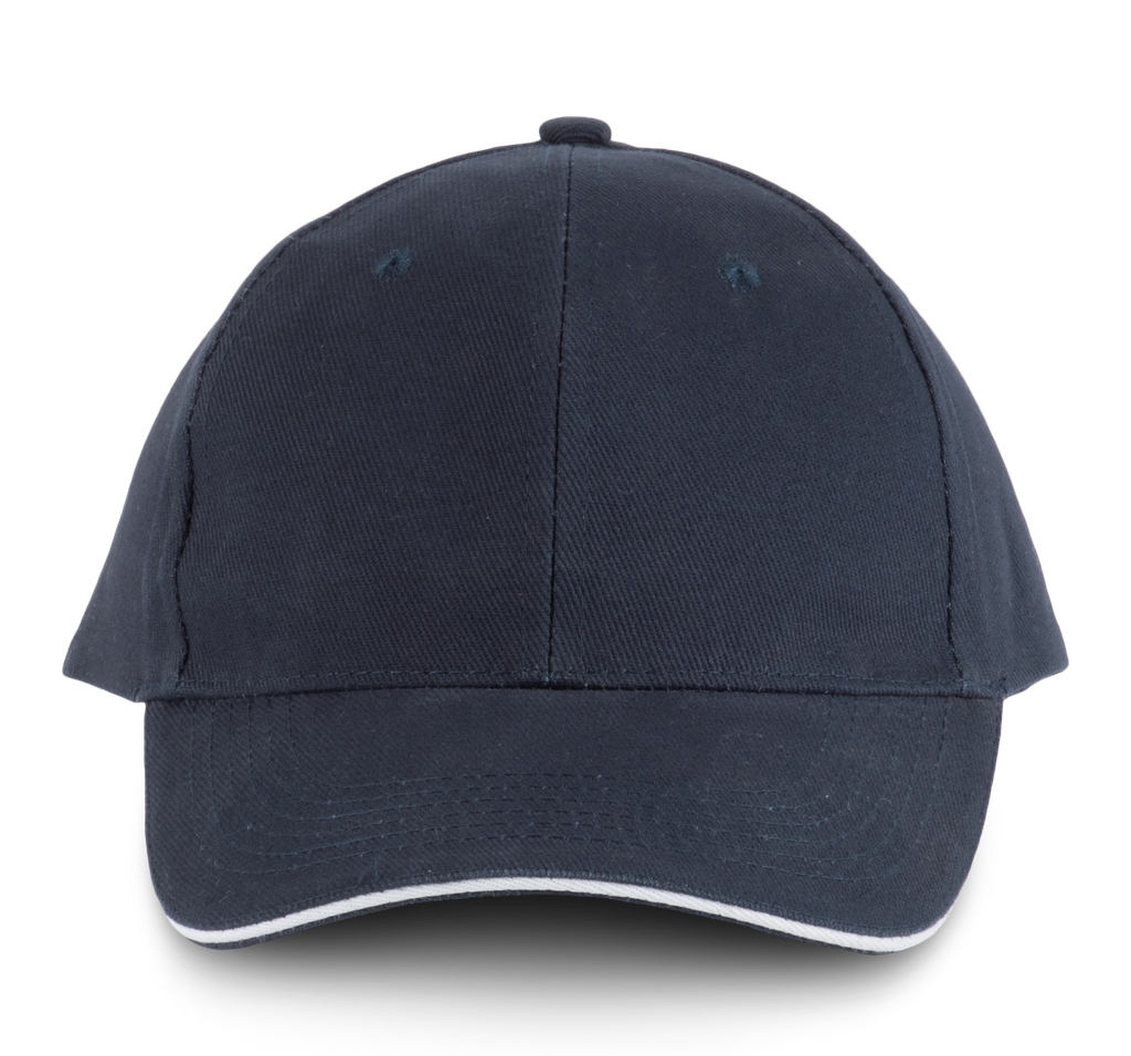 K-up Orlando - casquette 6 panneaux Navy / White (KP011)