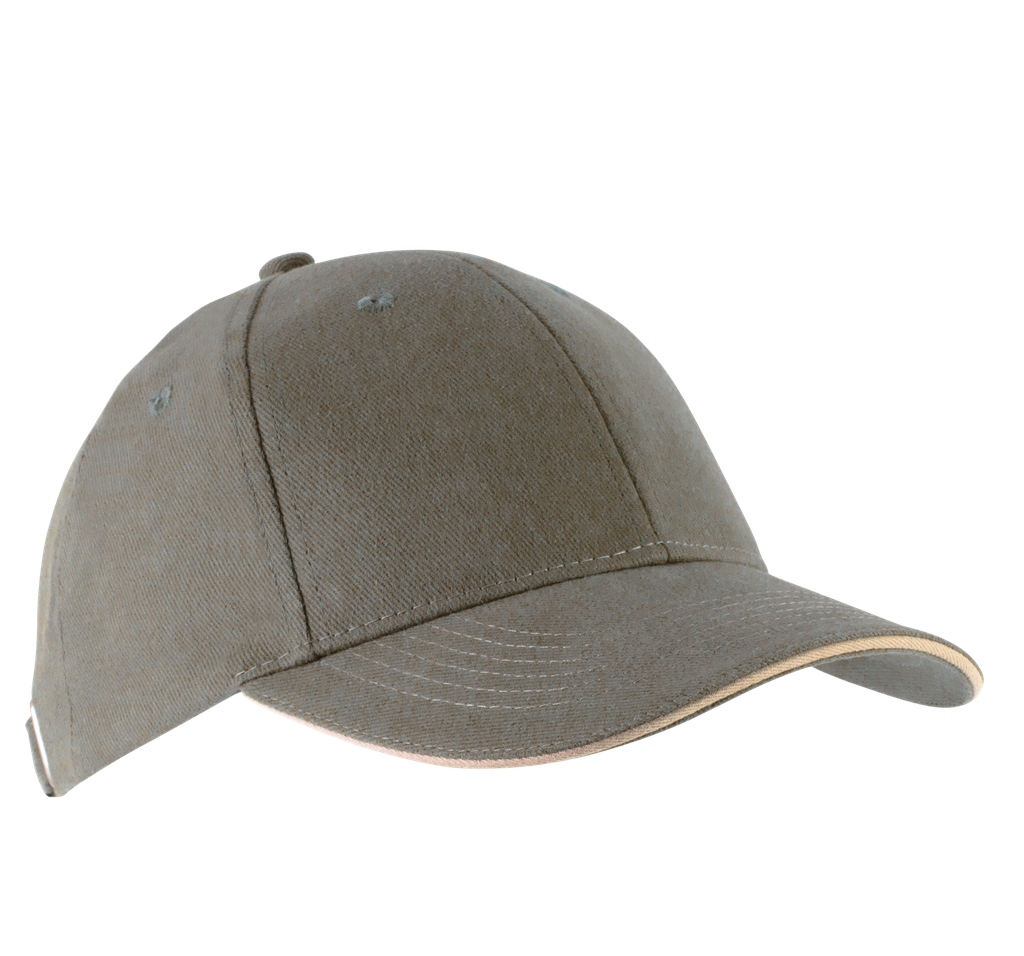 K-up Orlando - casquette 6 panneaux Olive / Beige (KP011)