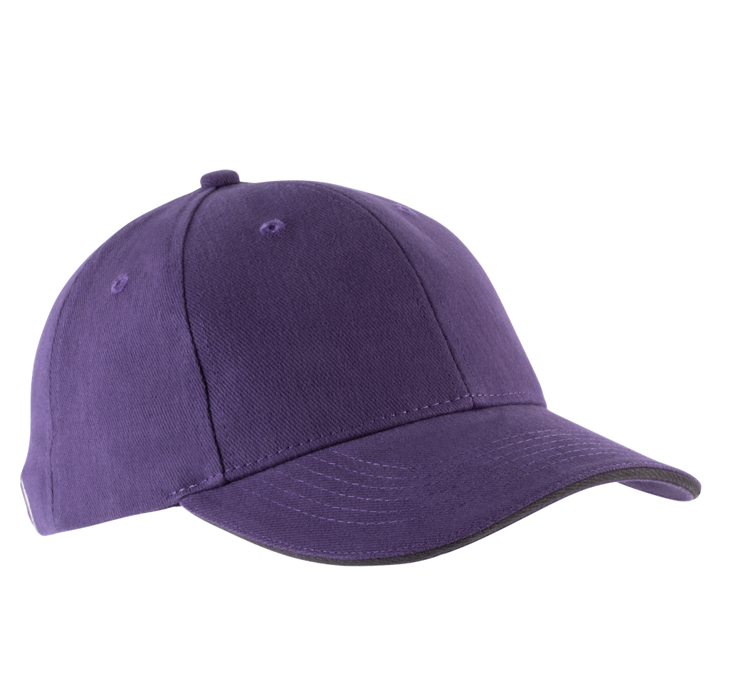 K-up Orlando - casquette 6 panneaux Purple / Dark Grey (KP011)
