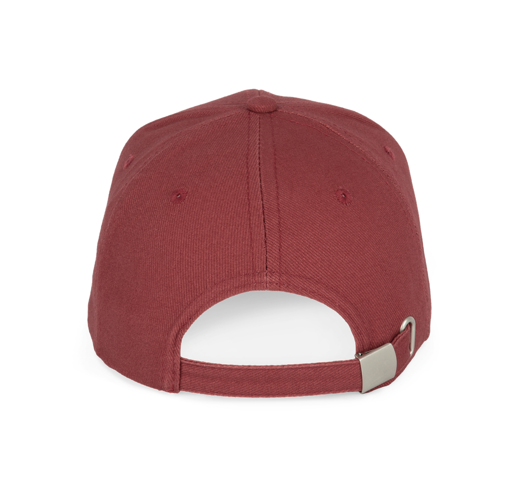 K-up Orlando - casquette 6 panneaux Red Safran / Dark Grey (KP011)