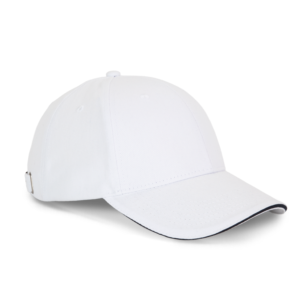 K-up Orlando - casquette 6 panneaux White / Navy (KP011)