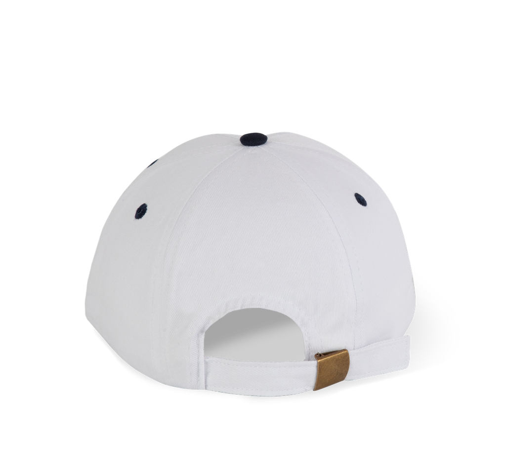 K-up Top - Casquette 6 panneaux White / Navy (KP036)