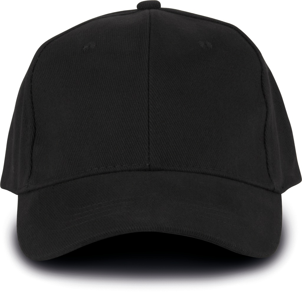 K-up Casquette 6 panneaux Black (KP108)