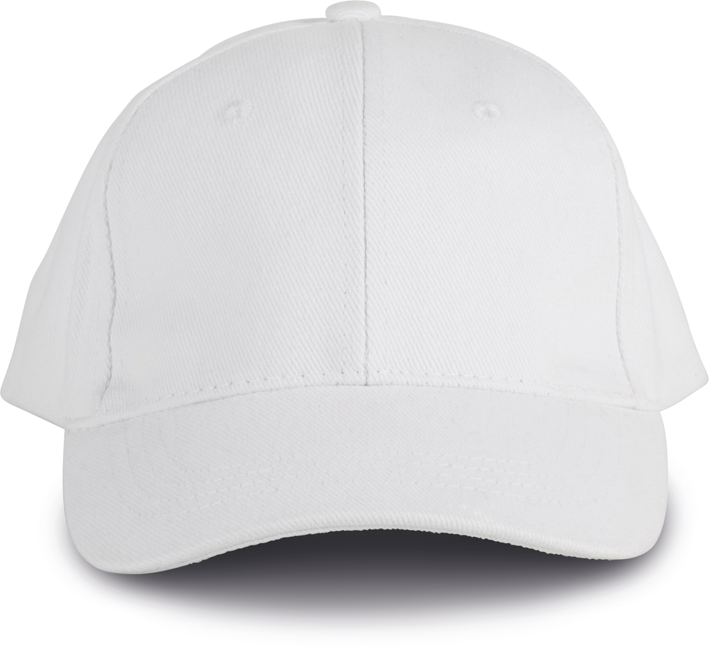 K-up Casquette 6 panneaux White (KP108)