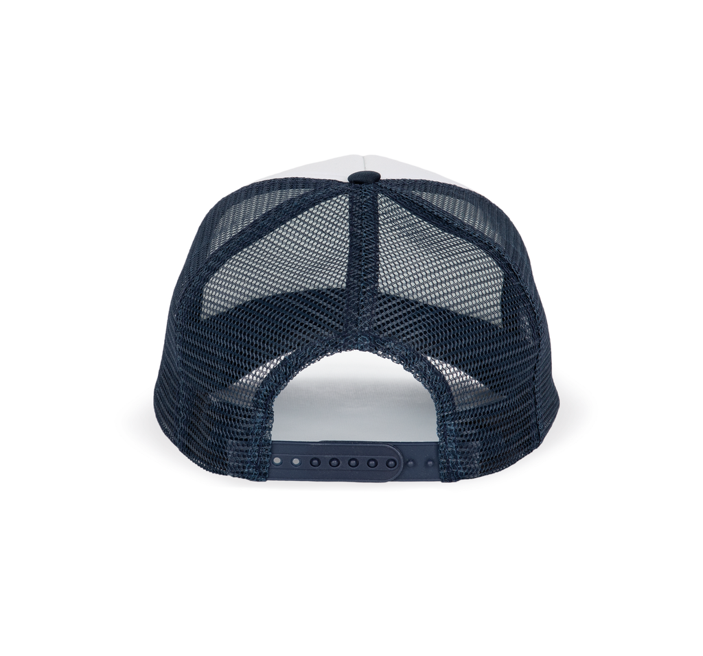 K-up Casquette trucker - 5 panneaux White / Navy (KP111)