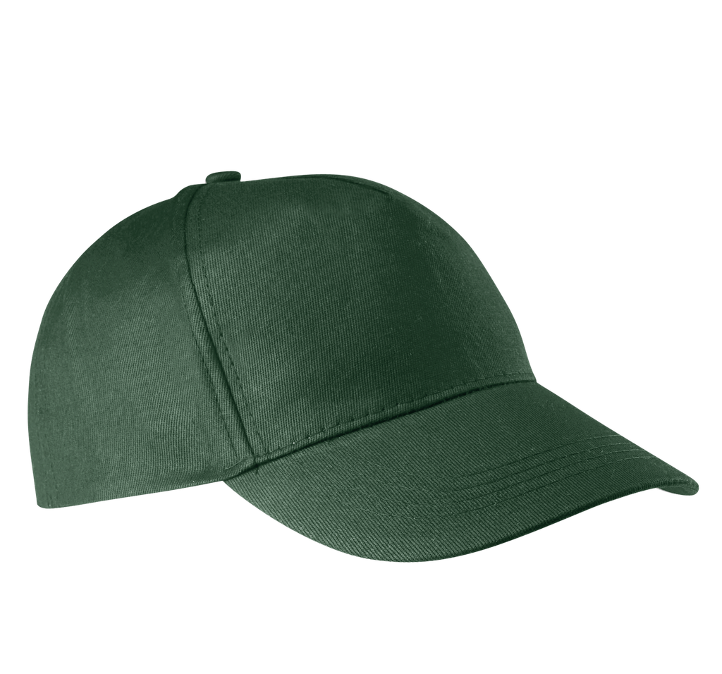 K-up Casquette coton - 5 panneaux Forest Green (KP116)