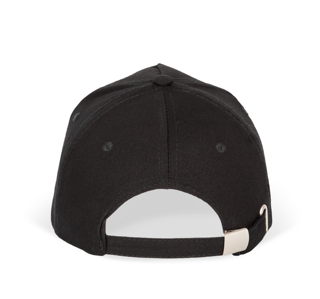 K-up Casquette avec sandwich contrasté - 5 panneaux Black / Orange (KP124)