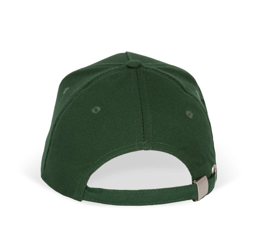 K-up Casquette avec sandwich contrasté - 5 panneaux Forest Green / Beige (KP124)