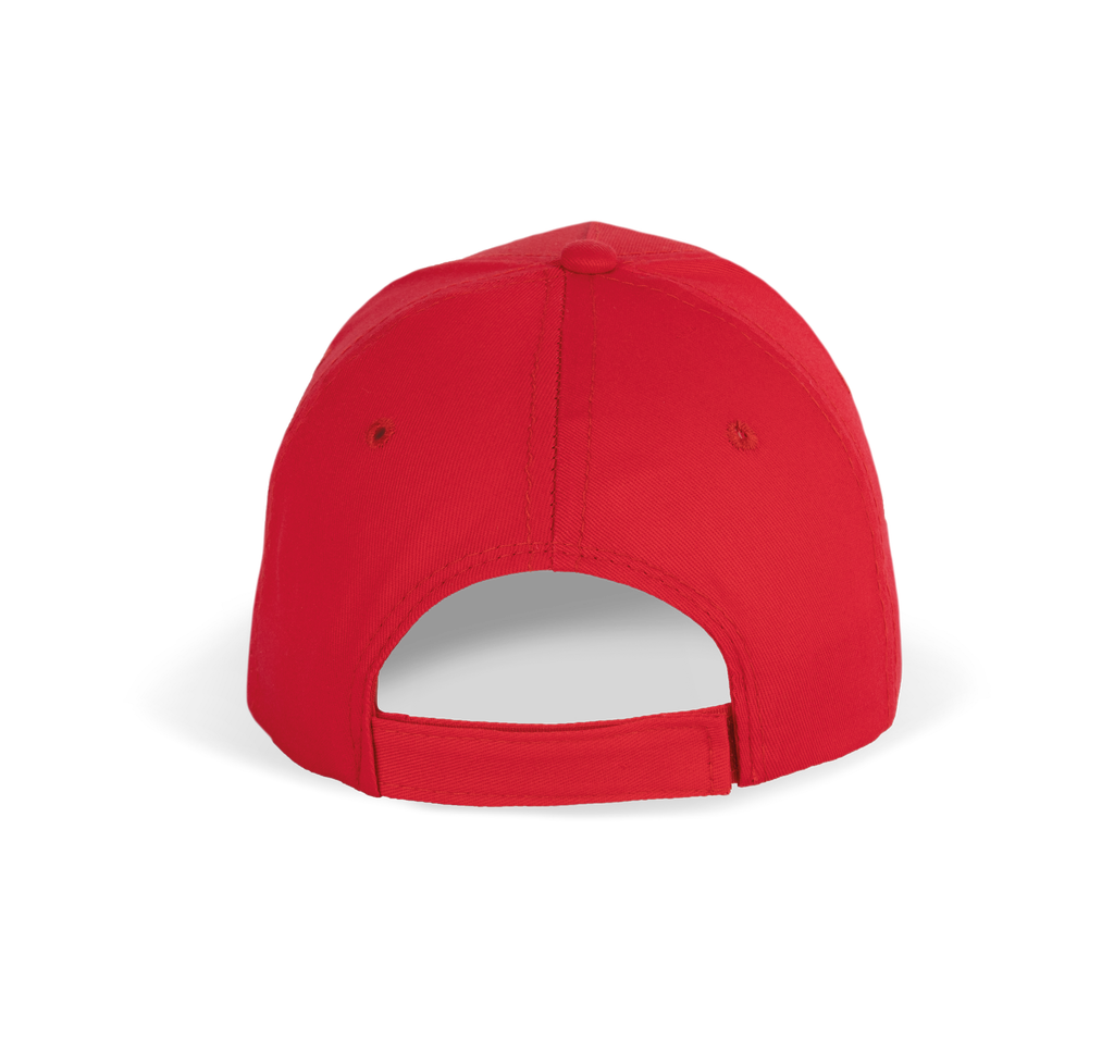 [KP130_46980_46974] K-up Casquette sandwich contrasté - 5 panneaux Red / White (KP130)