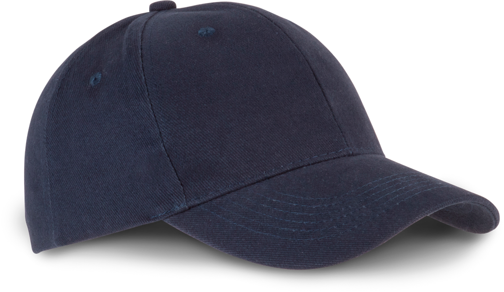 [KP134_60378_60376] K-up Casquette 6 panneaux en coton bio Navy (KP134)