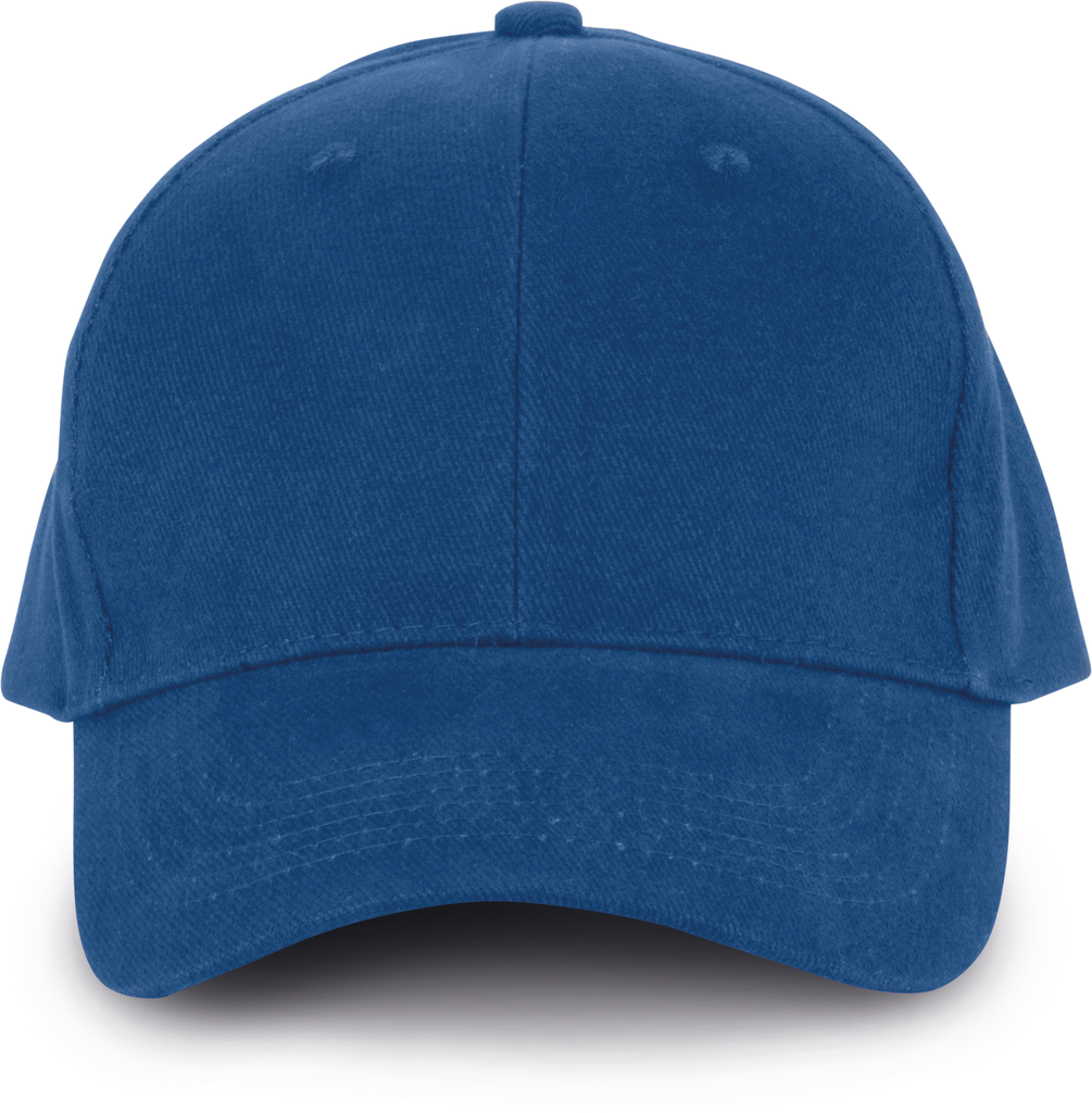 [KP134_60379_60376] K-up Casquette 6 panneaux en coton bio Royal Blue (KP134)