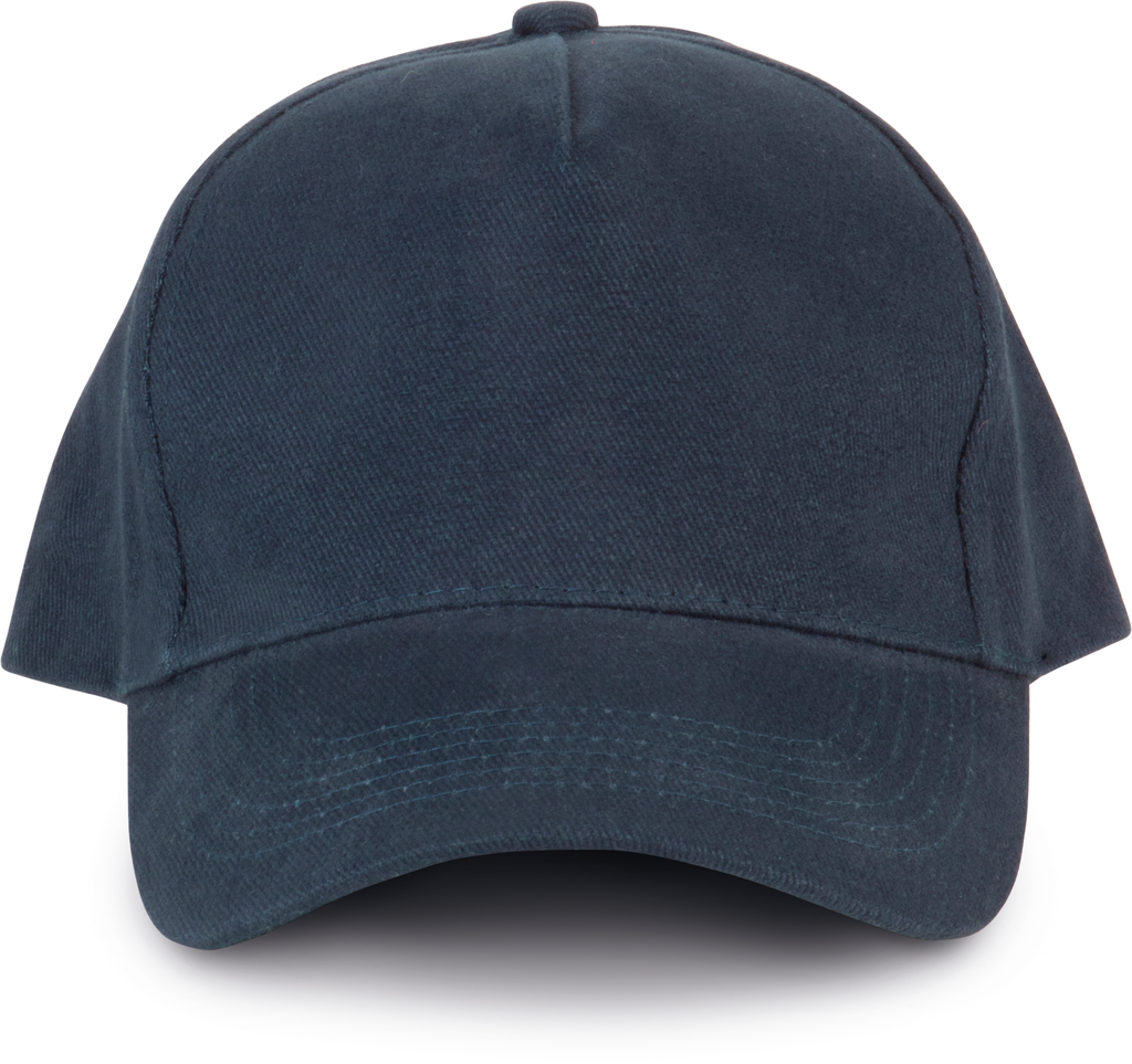 K-up Casquette 5 panneaux en coton bio Navy (KP135)